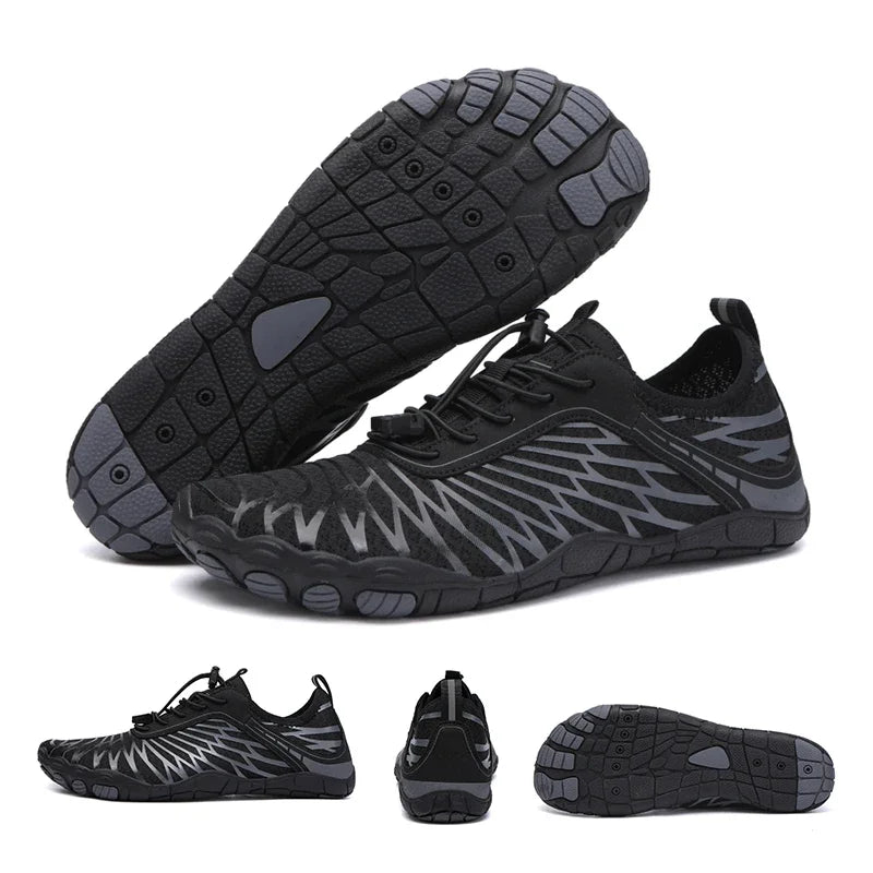 Fashionable Barefoot Water Shoes anti Slip Breathable Swimming Fitness Shoes Pool Party Outdoor Beach Aqua Shoes Couple'S Style